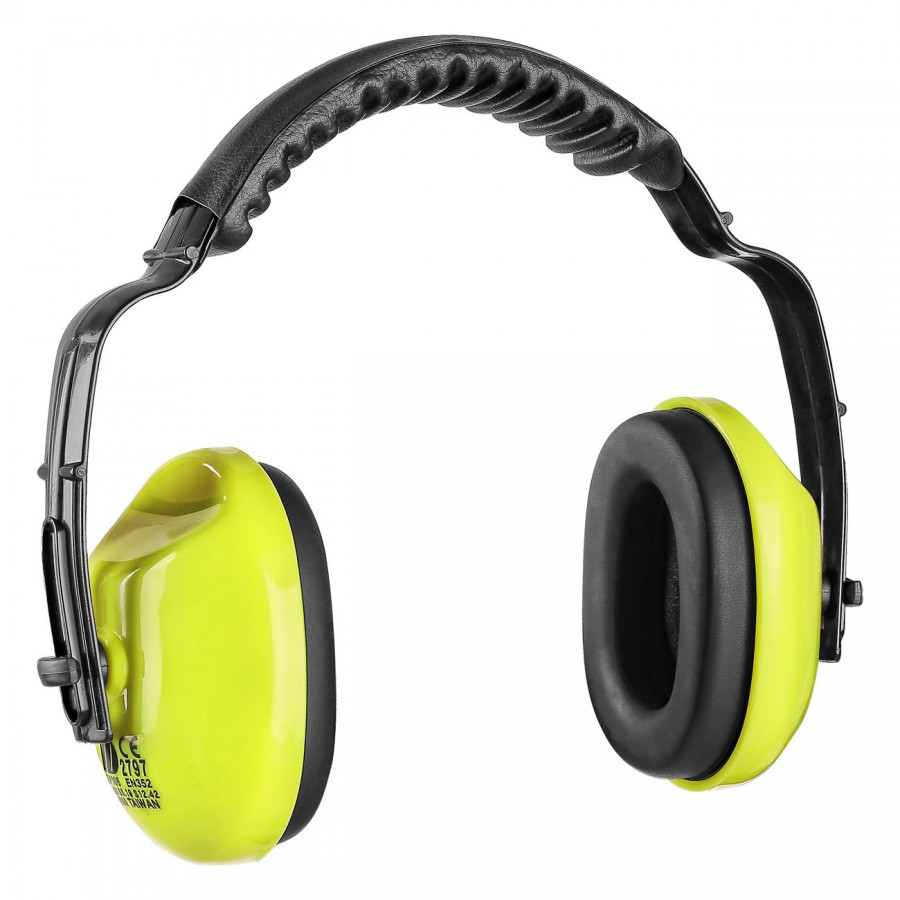 Mušlové chrániče sluchu EP106, žluté SNR 27,5 dB