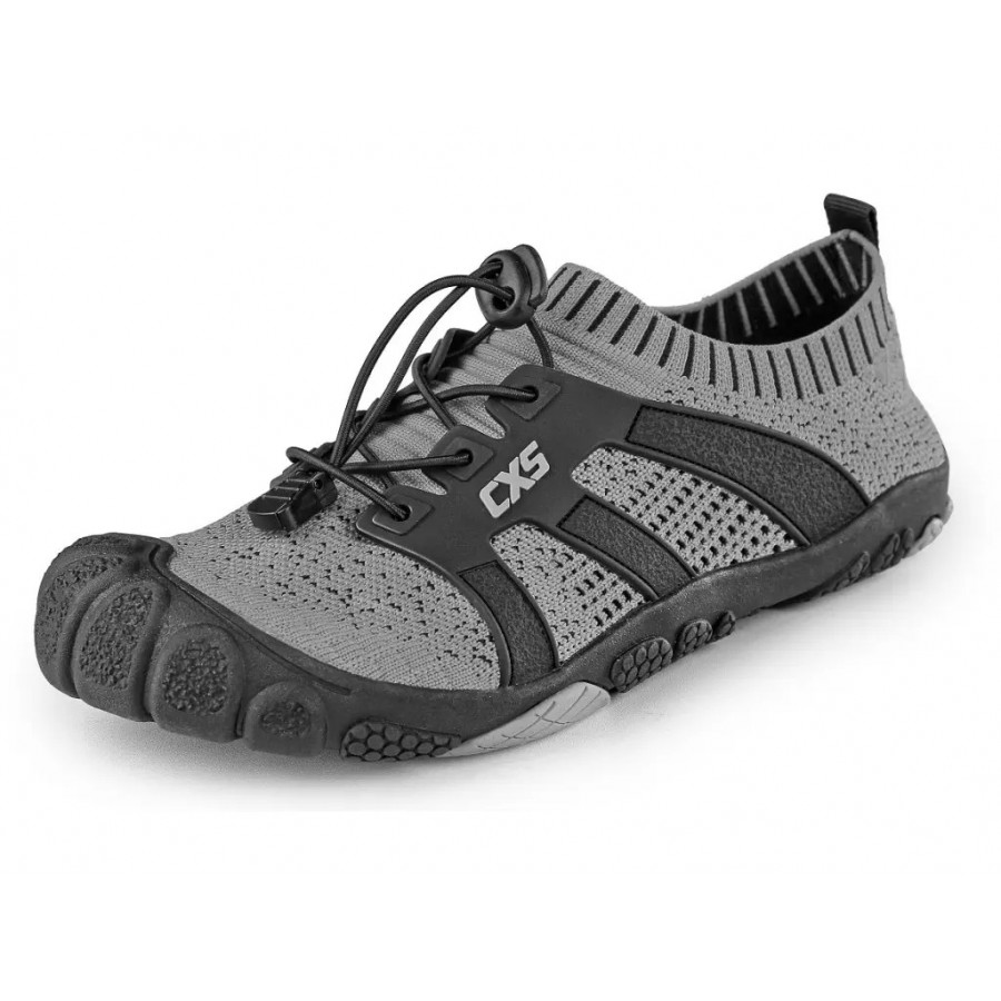 Obuv  PURESTEP, barefoot, šedo-černá