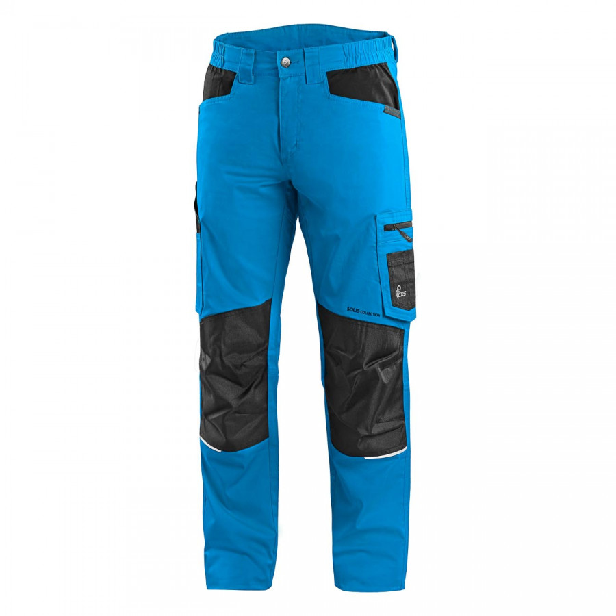 Zkrácené kalhoty do pasu SOLIS FLEX 170-176cm
