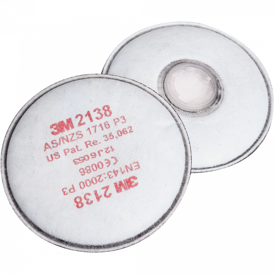 3M 2138 Filtr P3,O3  +  aktivní uhlí