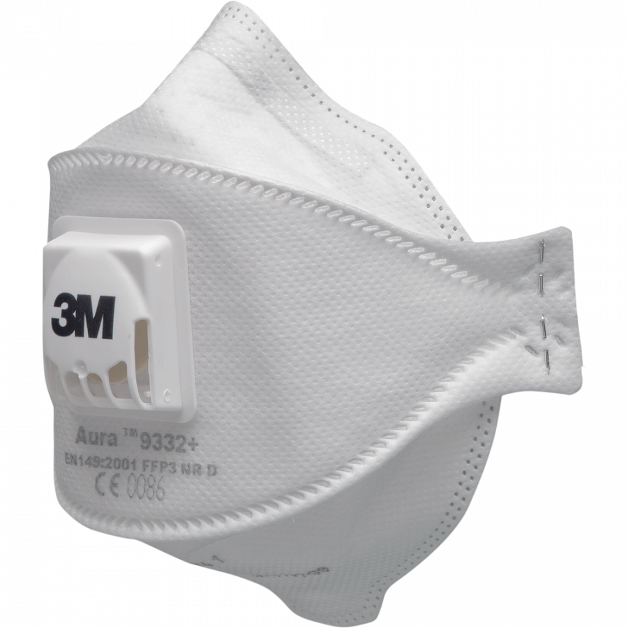  3M 9332+ Resp.FFP3 vent. Aura