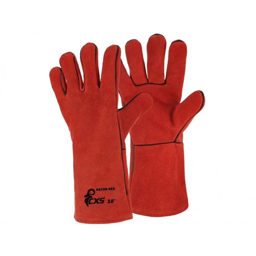 Rukavice PATON RED, svářecí