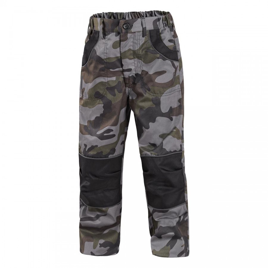 Dětské maskáčové kalhoty CAMO 