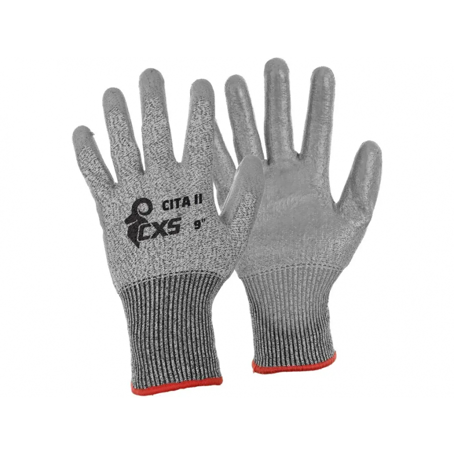 Protipořezové rukavice CITA II, šedé