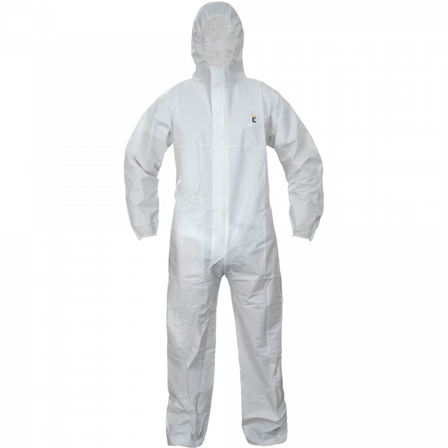 CHEMSAFE COOL overal bílá/modrá
