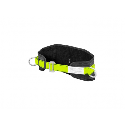 Polohovací pás PB-10 černo-žlutý (Hi-vis), bez lana, vel. M-XL