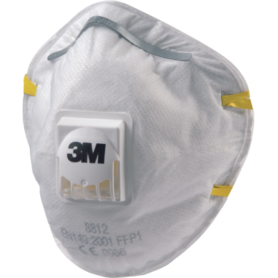 Respirátor s ventilkem 3M 8812 FFP1