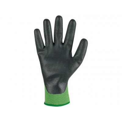 Povrstvené zimní rukavice ROXY DOUBLE WINTER, černo-zelené, vel. 10