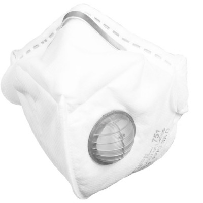REFIL 751 skládací FFP3 respirátor box [10 kusů] s ventilkem