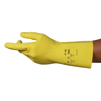 Rukavice ECONOHANDS PLUS 87-190 máčené v latexu